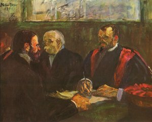 Examen en la facultad de medicina de Henri de Toulouse Lautrec